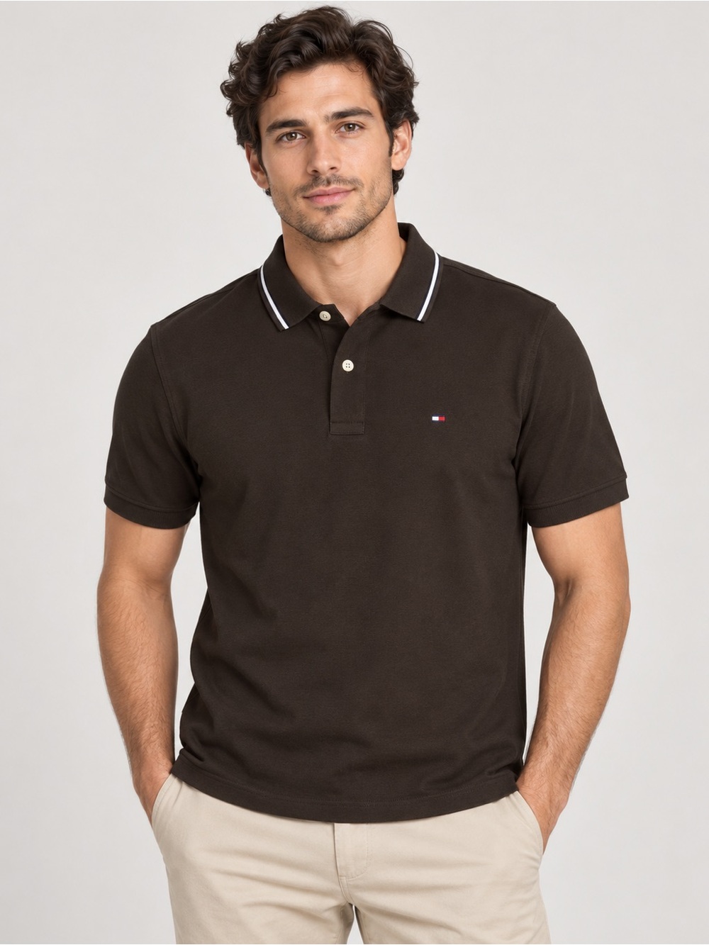 Men’s  Tommy Hilfiger Classic Cotton Polo Shirt